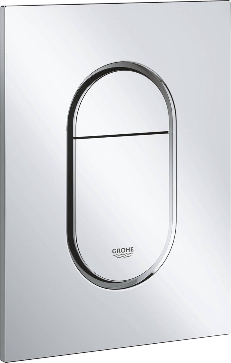 WC à panneau de commande Grohe arena cosmopolitan s - double chasse - chrome
