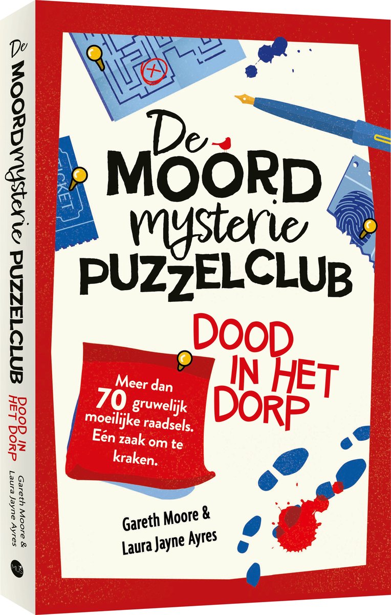 Editeur Kluitman le club de puzzle mystère du meurtre 1 : la mort dans le village