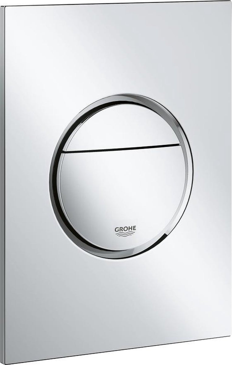 WC à panneau de commande Grohe nova cosmopolitan s - double chasse - chrome
