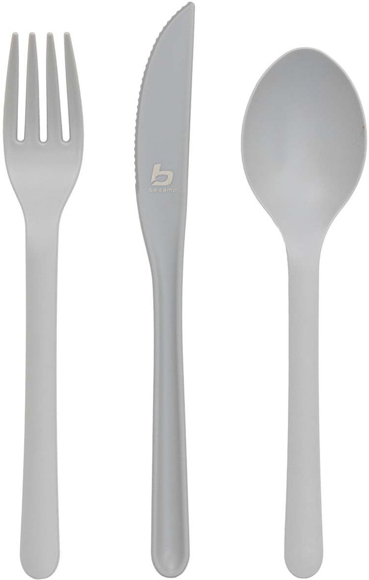 Ménagère Bo-camp - renouveler - rpet - gris - 6 pièces