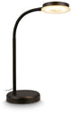 B.k.licht briloner megg - lampe de table LED - lampe de bureau - dimmable - commande tactile - lumière blanc chaud - 12w - 800lm - noir - 40cm