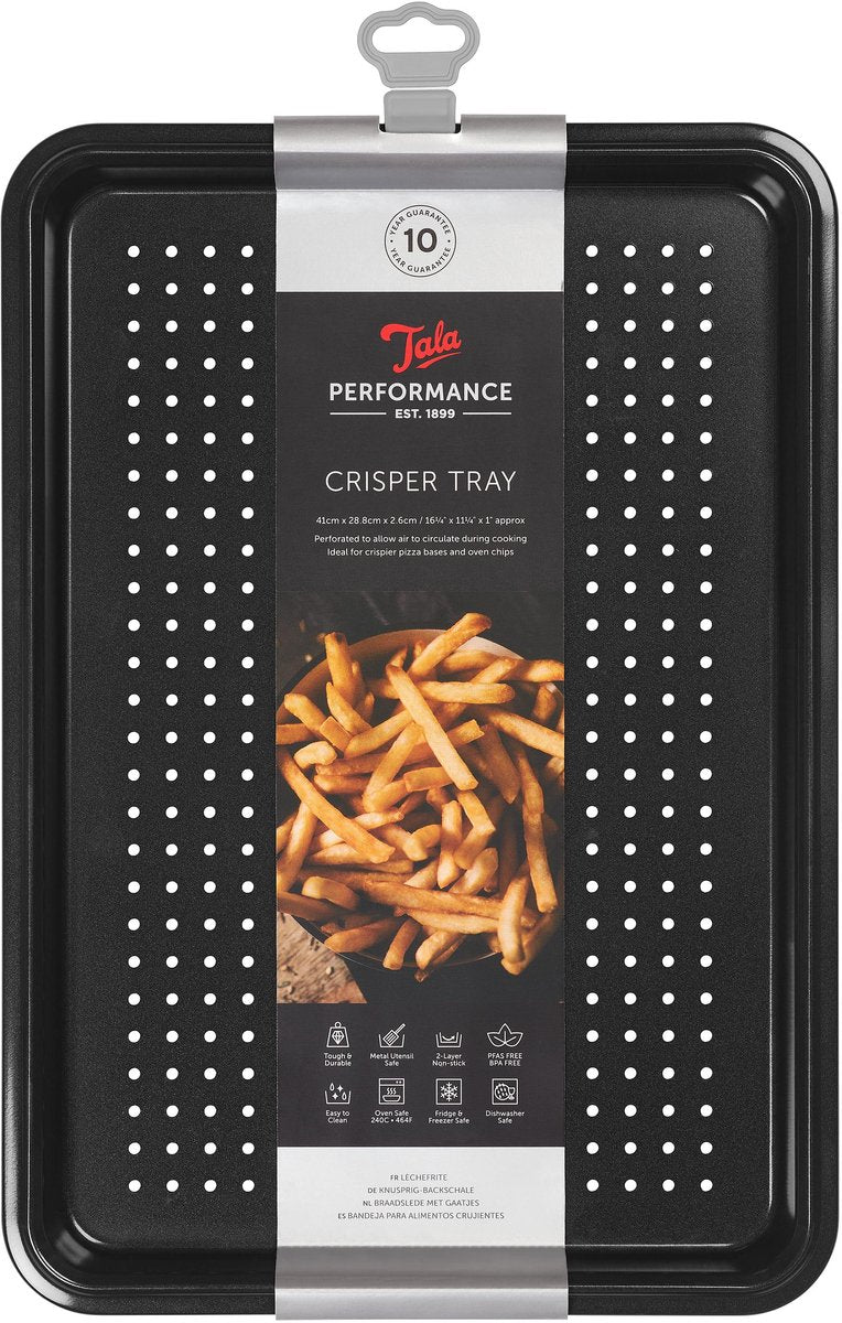Tala performance - plaque à pâtisserie - perforée - 39,5 x 27 x 2 cm - antiadhésive - va au four