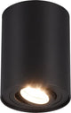 Trio cookie - plafonnier - noir mat - excl. 1x gu10 35w