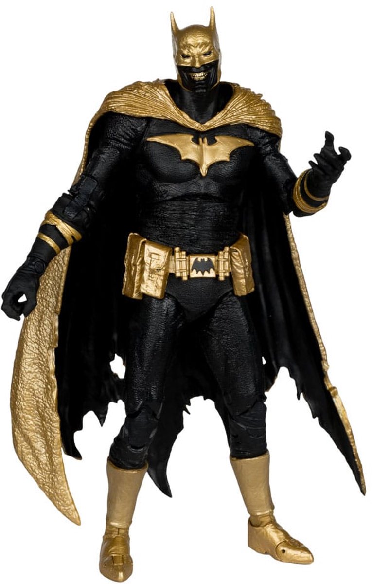 Mcfarlane Toys DC Multiverse Action Figure Batman of Earth-22 Infected (Dark Metal) Knightmare Edition (étiquette dorée) figurine 18 cm