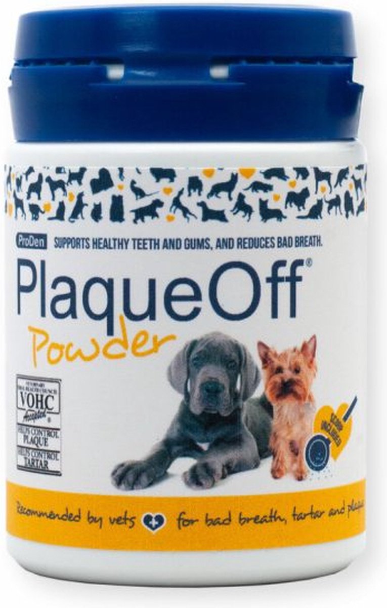Plaqueoff chien chat poudre 40 g de poudre| poudre de chat chien 40 g de poudre | chien chat poudre 40 g de poudre