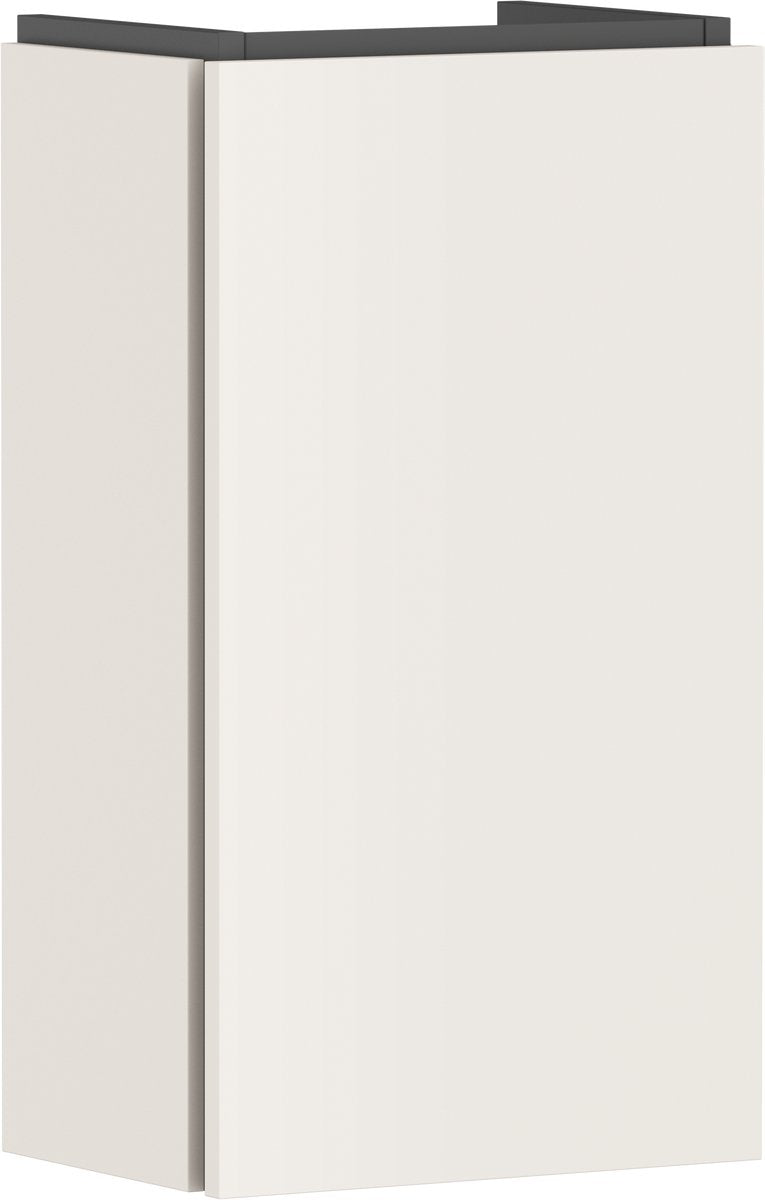 Hansgrohe xilesa e - meuble de salle de bain - format 340 240 mm - pour fontaine - charnière droite - sable beige mat