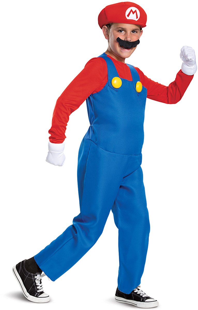 Déguisement Mario Deluxe Costume s 4-6 ans