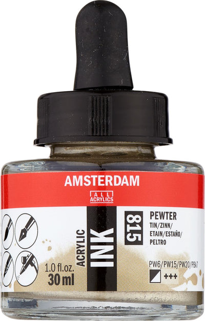 Bouteille d'encre acrylique Amsterdam boîte de 30 ml 815