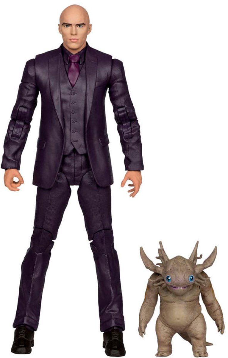 Mcfarlane Toys Superman (2025) DC Multiverse Deluxe Action Figure Lex Luthor avec Bébé Kaiju (Deluxe Theatrical Edition) Figurine 18 cm