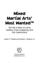 Les arts martiaux mixtes les plus recherchés™ : le top 10 des livres de combats fous, de superbes prises et de soumissions malades