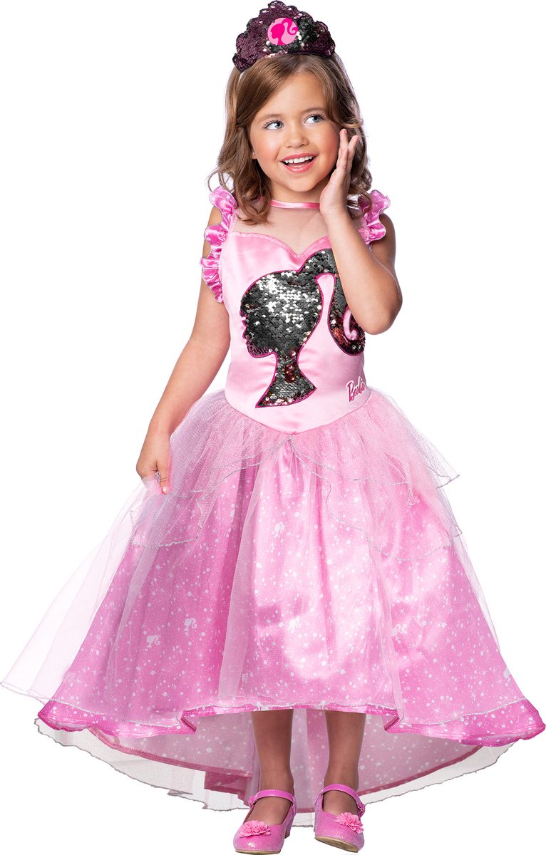 Déguisement princesse Barbie - robe 5-6 ans.