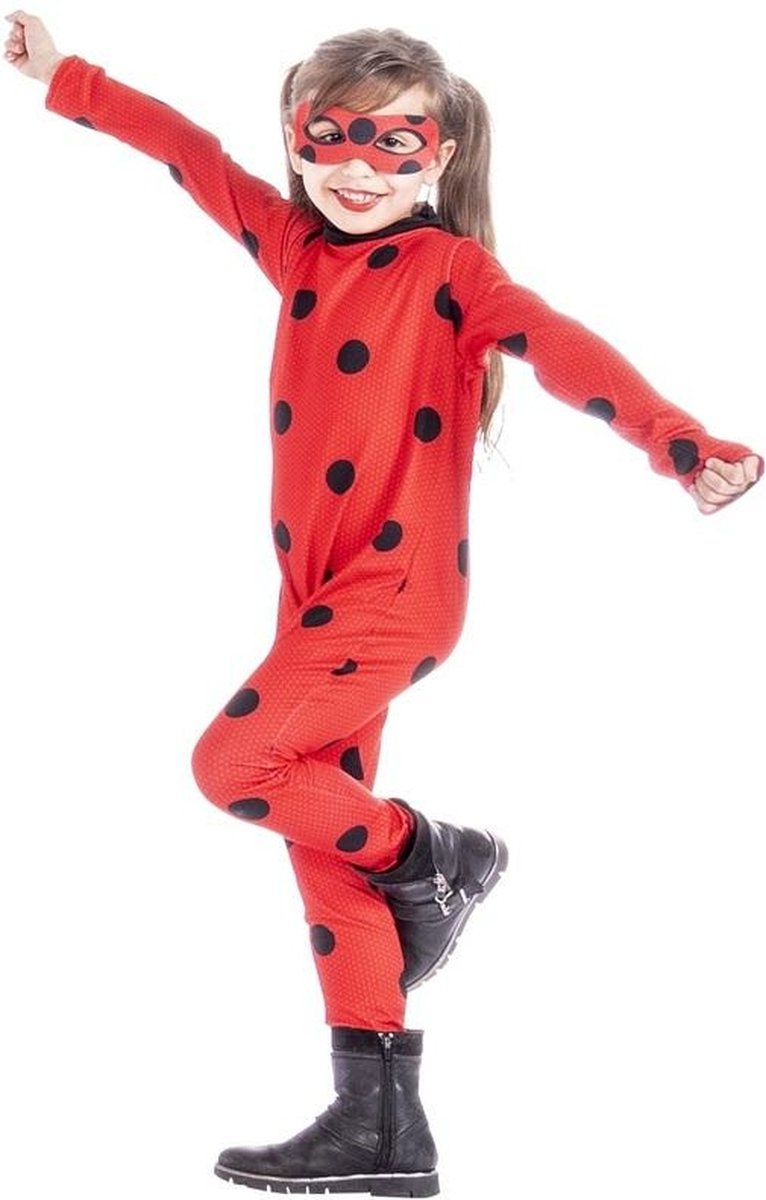 Rubis - costume classique de coccinelle miraculeuse (5-6 ans)