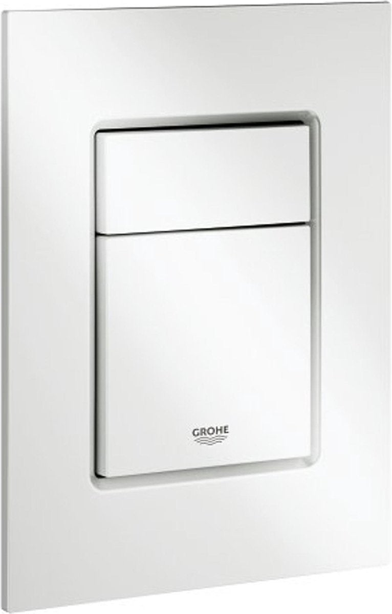 WC à panneau de commande cosmopolite Grohe skate s - double chasse - blanc