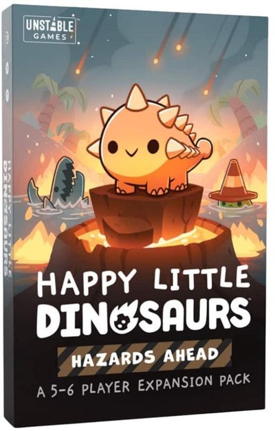 Breaking games happy little dinosaures - dangers à venir - jeu de cartes anglais