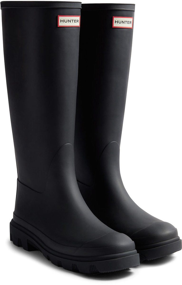 Bottes de pluie unisexes Hunter Downpour Tall Boot - noir