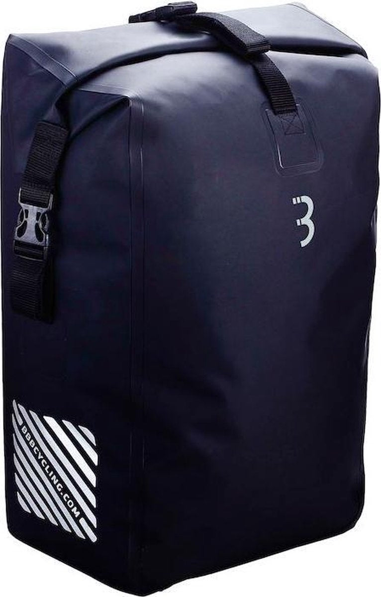 Bbb cycling bsb-132 portovault étanche 25l - sac de vélo - taille - unisexe - noir