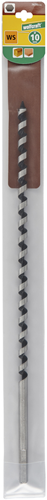 Wolfcraft - Foret serpent 10 mm pour poutres en bois - 400 mm - Foret à bois à tige hexagonale - hex - Foret pour bois - 7670010 - afbeelding 2
