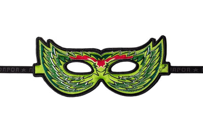 Masque oiseau vert. 3+