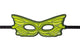 Masque vert féerique. 3+