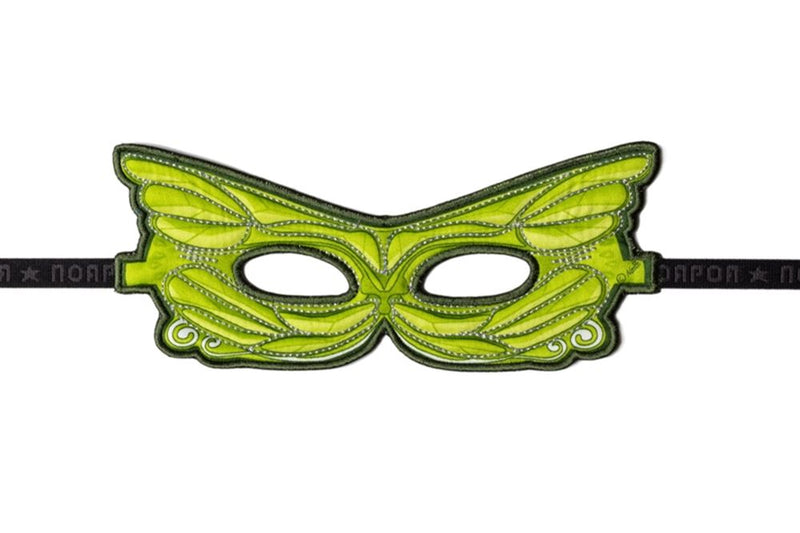 Masque vert féerique. 3+