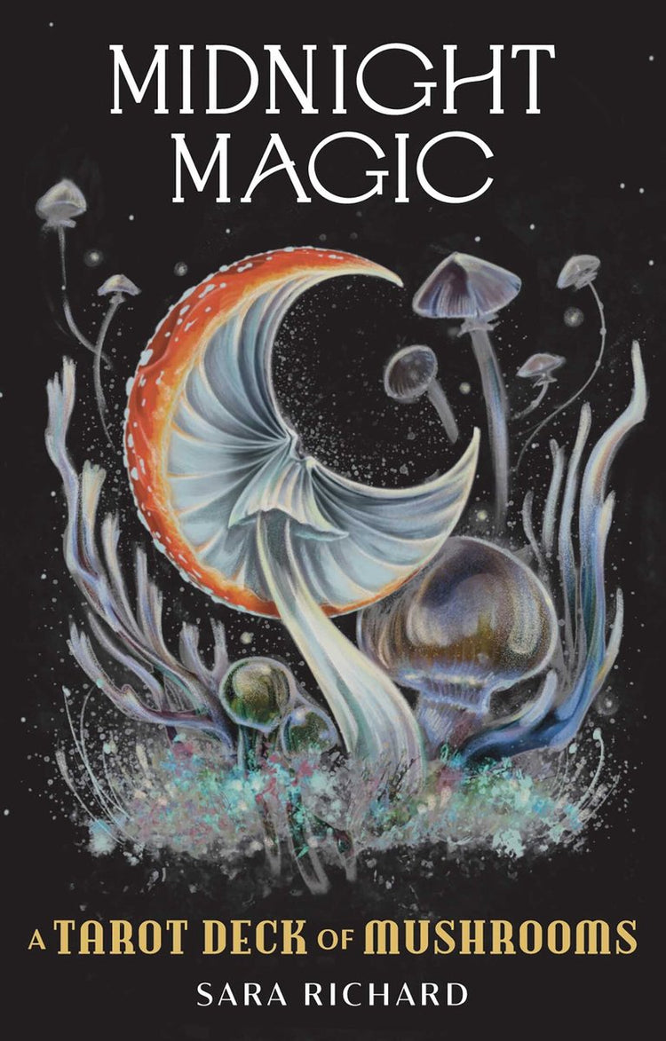 Sarah richard magie de minuit : jeu de tarot aux champignons - sara richard