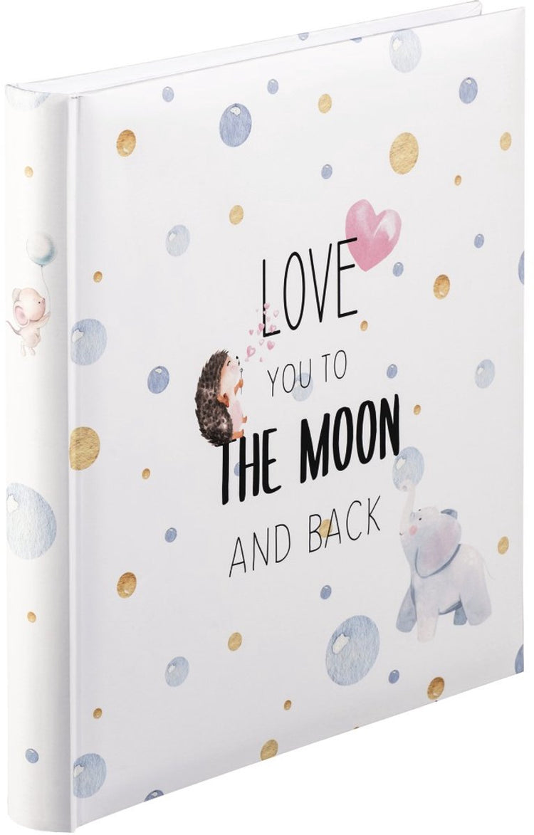 Hama album livre vers la lune 29x32 cm 60 pages blanches