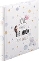 Hama album livre vers la lune 29x32 cm 60 pages blanches
