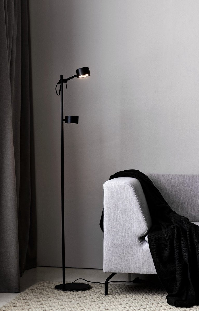 Nordlux clyde lampadaire-moodmaker™ 3 étapes dimmable-noir