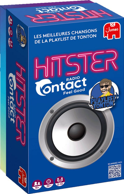 Hitster jumbo - - radio contact (be) - jeu d'ambiance - jeu d'action en français - jeu musical pour adultes - 16+ ans