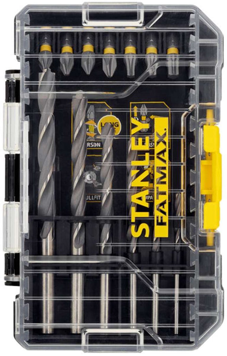 Accessoires Stanley - Jeu de forets à fer 19 pièces et embouts sta88554-xj