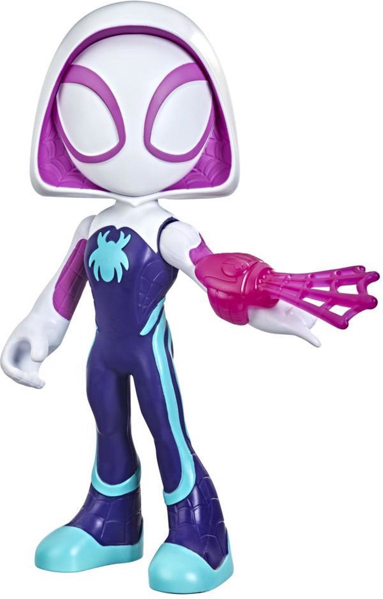 Spider-man marvel spidey et ses incroyables amis, figurine d'action araignée fantôme de grande taille, jouets de super-héros pour les tout-petits