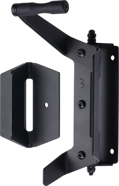 Système de suspension de vélo pivotant pour parking cycliste Bbb - élégant et peu encombrant - crochet de vélo pour le mur - support mural pour VTT et vélo de course - btl-127