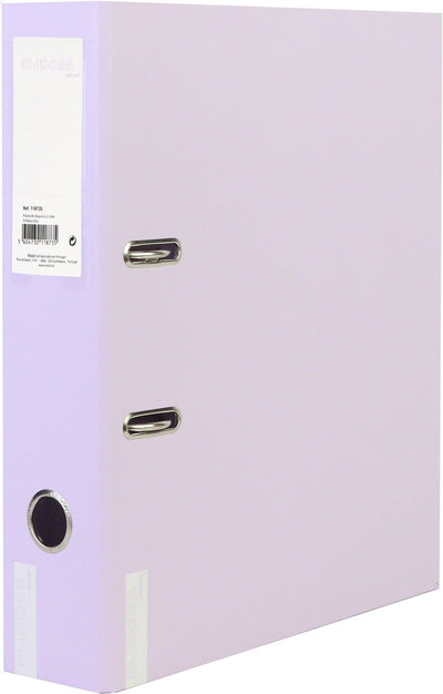 Ancor classeur gaufrage sec a4 2r 8cm lilas - an-118735