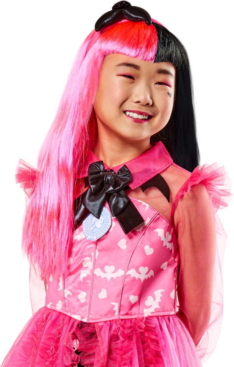 Rubies mascarade draculaura perruque enfant (ns)