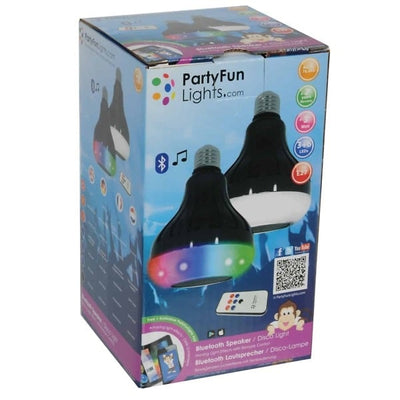 Kotronic Party Fun Lights Discolamp avec du haut-parleur Bleutooth