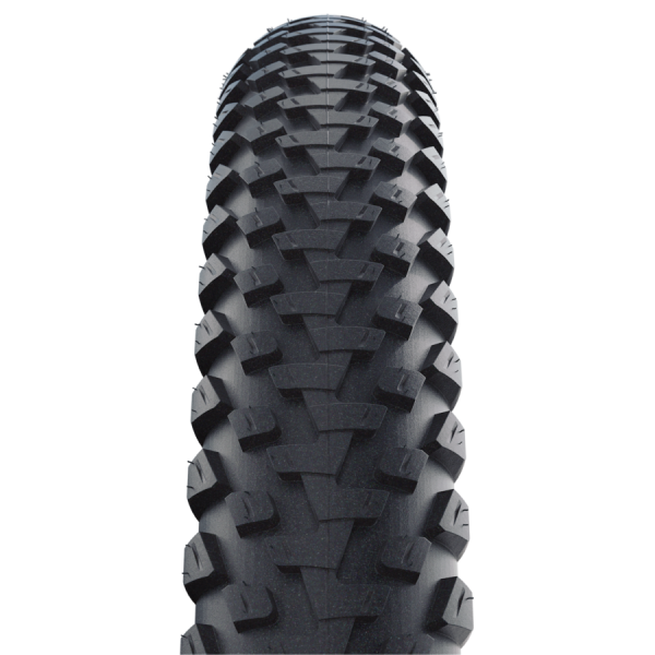 VTT Schwalbe marathon plus - filaire - addix - smartguard - 26x2.10 - noir + reflex