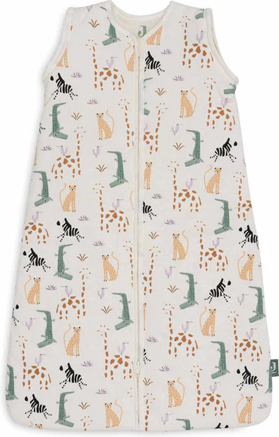 Jollein gigoteuse d'hiver avec manches zippées 70 cm - jungle jambo - gigoteuse d'hiver