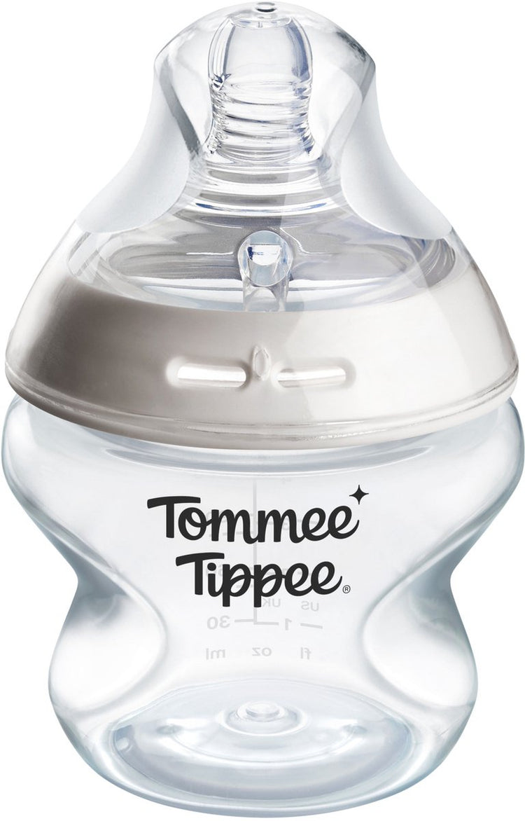 Biberon Tommee Tippee Natural Start - lot de 1 biberon de 150 ml - vitesse d'alimentation très faible 0 m+