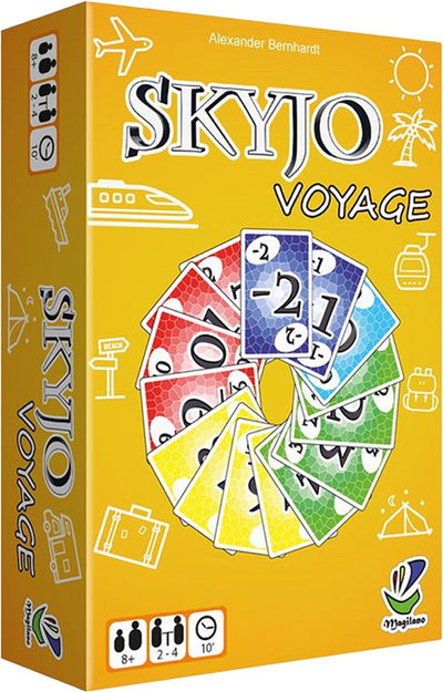Geronimo games skyjo voyage - magilano - - jeu de cartes - jeu de voyage - à partir de 8 ans