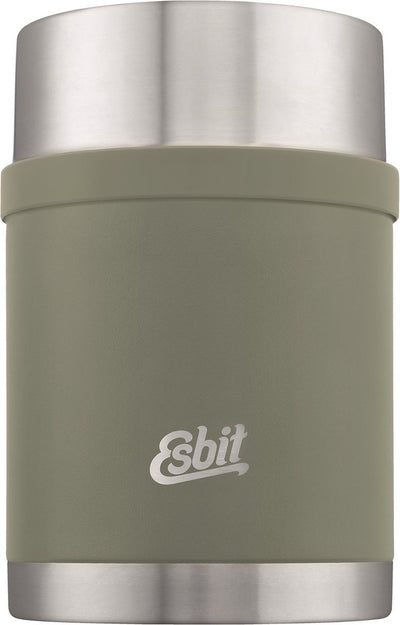 Récipient alimentaire thermos sculpteur Esbit - 750 ml - acier inoxydable - gris pierre