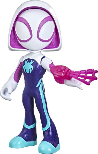 Spider-man Marvel Spidey et ses incroyables amis araignée fantôme surdimensionnée - figurine de jeu