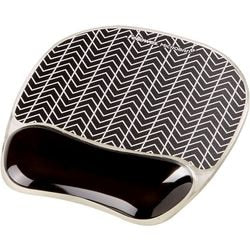 Tapis de souris avec repose-poignet Fellowes Photo Gel™ noir