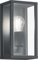 Trio garonne - applique - anthracite - excl. 1x e27 7w - éclairage extérieur - ip44