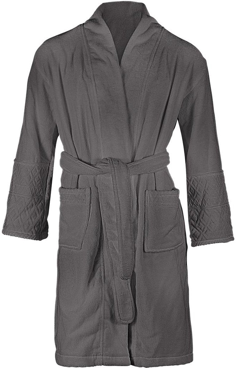 Riviera maison Beyond peignoir - gris - xxl