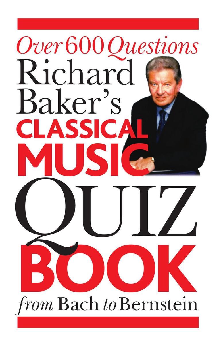 Livre de quiz sur la musique classique de Richard Baker