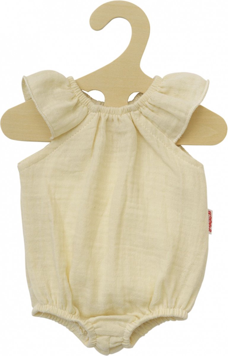 HELSS Dollbody jaune avec volants, 28-35 cm