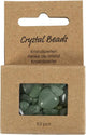 Perles de cristal Creativ Company, aventurine, d 7-12 mm, diamètre du trou 1 mm, env. 63 pièces, vert, 63 pièces 1 boîte