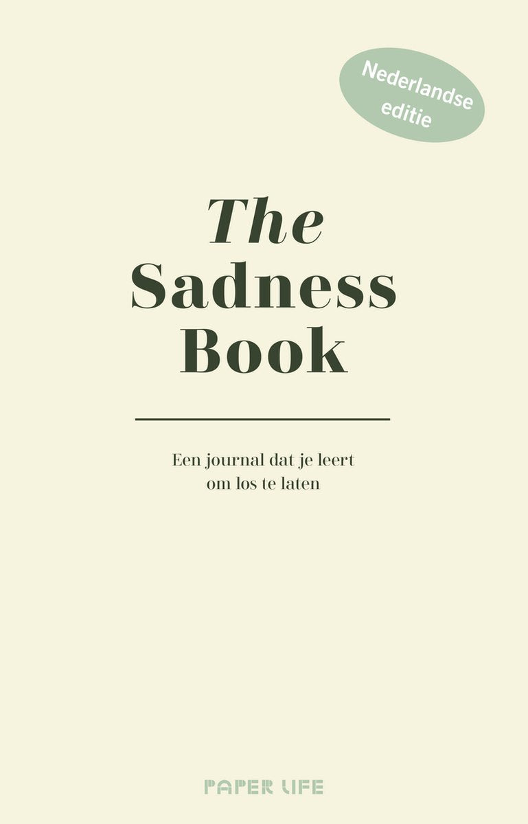 La vie en papier le livre de tristesse