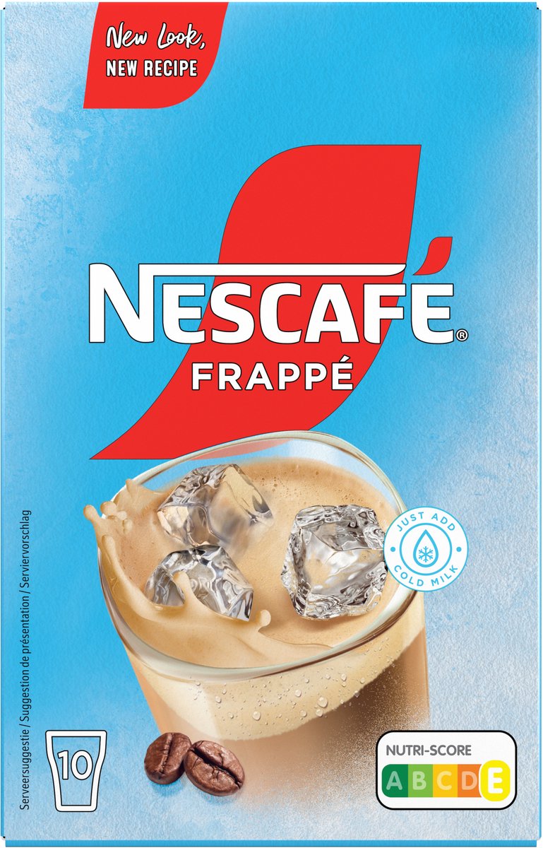 Café instantané Nescafé frappé - 6 boîtes x 10 sachets