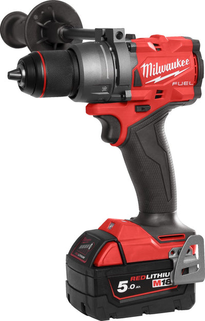 Milwaukee m18 fpd3-502x | perceuse à percussion sans fil à carburant m18 | 18v | Batterie 2 x 5,0 Ah + chargeur rapide | dans la boîte HD 4933479860